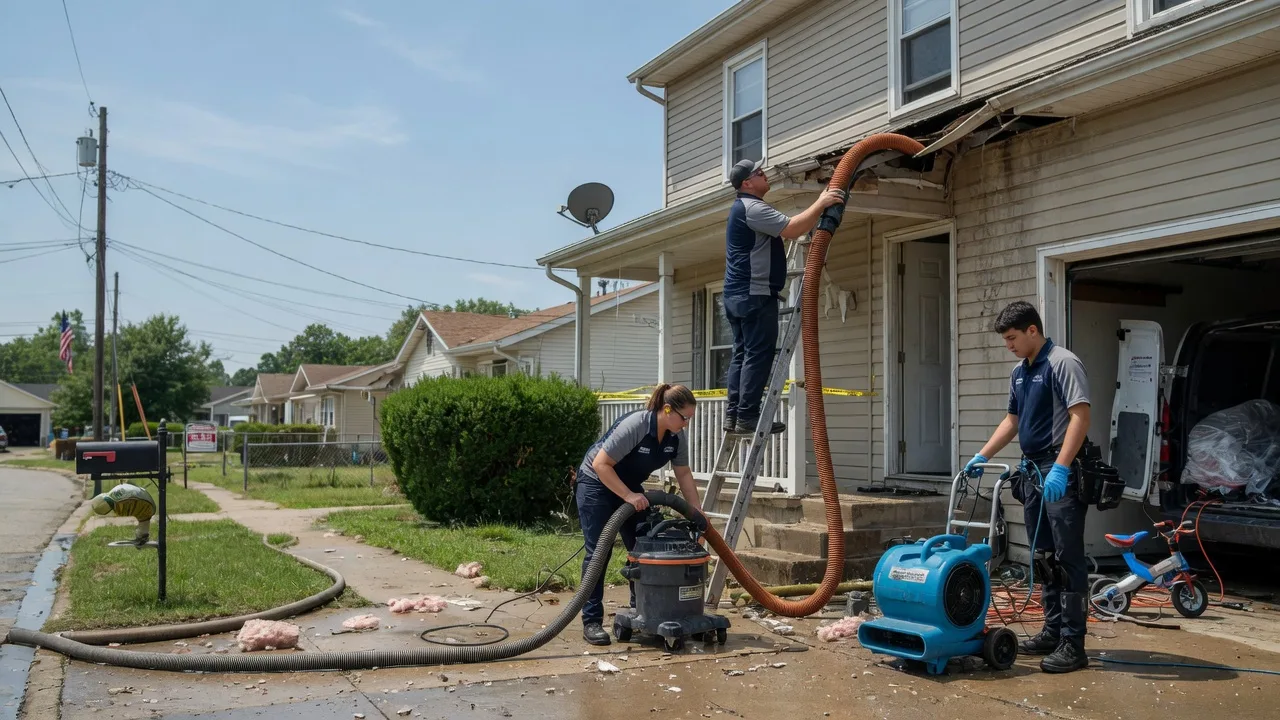 Water Damage Restoration in Tyner, IN near me